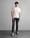 Icon V-neck White T-Shirt - XXL White