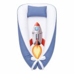 Rocket Space Adventure Cartoon Baby Nest Pod Newborn Lounger