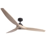 Cierva Ceiling Fan Solid Wood 3 Blades