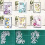 1 PC Flower Lace Series Metal Cutting Dies Set For Diy Scrapbooking Card Making Decorative Embossing Floral Design Craft Die Cut