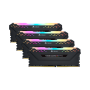 Corsair Vengeance Rgb Pro 32GB 4 X 8GB DDR4-4000MHZ CL18 Black Desktop Gaming Memory