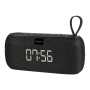 Polaroid Alarm Clock Bluetooth Speaker With Fm Radio Black POL177