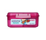 Lunch Colour Bento Cube W pot 1.25L Sml