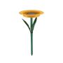 Sunflower Standing Bird Feeder Outdoor Bird Bath Feeder Bowl