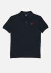 Polo Boys Austin Short Sleeve Golfer - Navy