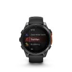 Garmin Fenix 8 47MM Amoled Glass ss Slategray Steel black Blkbnd