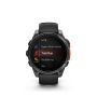 Garmin Fenix 8 47MM Amoled Glass/ss Slategray Steel/black Blkbnd