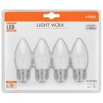 3W LED Candle B22 Warm 4PK
