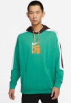 Nike Dri-fit Sport Clash Men's Hoody - Green Noise brown Basalt white