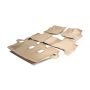 Compatible With Ford Everest 5 Seats 3PCE Mat Set 2016 Beige