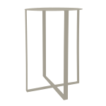 Mid Town Side Table - Light Grey Ferro Tex
