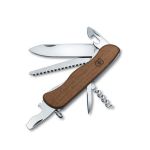 Victorinox Swiss Army Victorinox Forester Wood - Walnut Wood With Liner Lock Blade 111MM