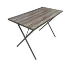 Everfurn Ashlong Desk Office Desk Steel Frame Adjustable Feet Table