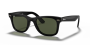 - Wayfarer Ease - Black/ Green Polarized - 50