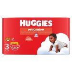 Huggies Dry Comfort Nappies Jumbo Pack Size 3 60 Pack