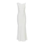 White Twisted Maxi Dress
