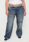 Cotton On Plus Low Rise Straight Jean - Blue Dusk reverse