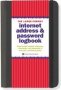 Internet Log Bk Large Black   Address Book