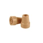Crutch Underarm -wooden Rubber Tip Cream