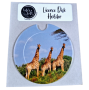 Licence Disk Holder - 3 Giraffes