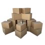 Uboxes Moving Boxes 1 Room Economy Moving Kit Uboxes Brand - 15 Medium & Small Boxes & Moving Supplies Brown