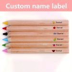 Personalized Custom Name Table Stickers - Kids' School Stationery - Waterproof Transparent And Durable - 60 120 180 240 Pieces