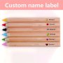 Personalized Custom Name Table Stickers - Kids' School Stationery - Waterproof Transparent And Durable - 60/120/180/240 Pieces