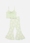 PoP Candy Cami Top & Pants Set-sage Green