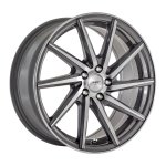 17" A-line Phoenix 4 100 Gunmetal Machine Face Alloy Wheels D-turning Left - Autostyle Motorsport South Africa