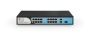 S1200-16P2G1S 19-PORT Unmanaged Poe+ Switch 180W