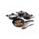 Vision Aluminum Non-stick Pot Set - Black - 7 Piece