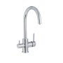 Delinia Kitchen Sink Mixer Tap Aline Water Filter Chrome H34CM Spout Reach 21CM