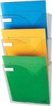Bantex Vision Wall Pocket Organiser Portrait Clear