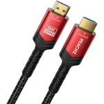 Peachz 8K HDMI 2.1 3M Braided Cable 48GBPS Ultra High Speed 3 Meters - 2 Pack