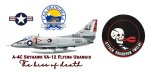A-4C Skyhawk VA-12 Flying Ubangis Mug