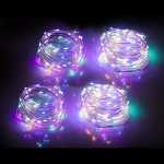 LED String Lights Battery Operated 50 Light 5M Multi Coloured – Indoor