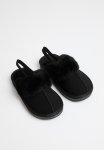 PoP Candy Shearlin Lined Sandals-black