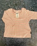 Cotton On Pink And White Striped Long Sleeve T Shirt 0 3M