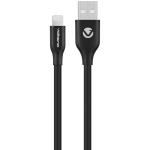 Volkano Flexi Series USB To Mfi Lightning 1.5M 5V 2.4A 12W - Black