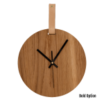 Oden Wall Clock - 250MM Dia Black Bold