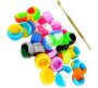 30 Piece Silicone Wax Containers Sauce Storage Jars With Carving Tool