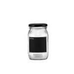 Consol - 352ML Honey Jar With Black Notes