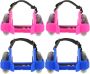 2PAIRS Roller Skates For Boys And Girls LED Lights Adjustable Skating