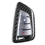 Real Carbon Fiber Key Fob Cover Case Compatible With Bmw 2 3 4 5 6 6GT 7 8 Series T-carbon Car Key Case Compatible