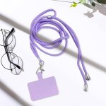 Adjustable Slant Cross Removable Diy Anti-lost Fixed Gasket Mobile Phone Lanyard Mobile Phone Case Back Sticker Lanyard Halter C