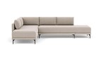 Vivica Sleeper Sofa Chaiselong Left Agnes Brown