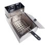 Portable Stainless Steel Single Tank Electric Deep Fryer 2.5LTRES