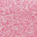 Nonpareils Solid – Bright Pink & White Mix