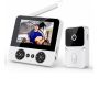 Wireless Camera Video Doorbell Lcd Monitortwoway Audio Night VISION4.3INCH