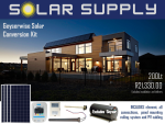 Geyserwise Solar Conversion Kit – 200LT Installation Included